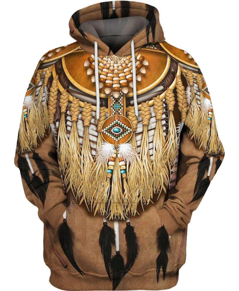 Native American Brown Feathers