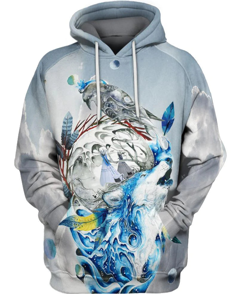 Native Spirit Wolf