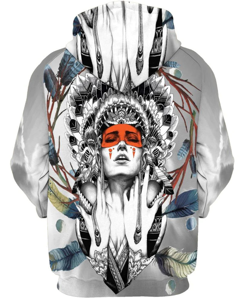 Native American White Indian