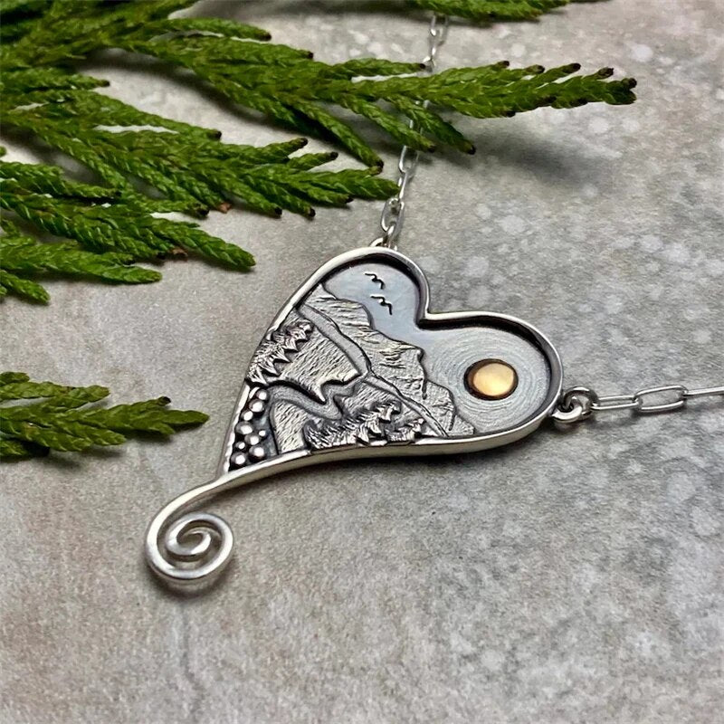Mountain & Rivers Necklace