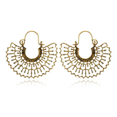 Tribal Flower Earring