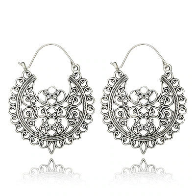 Tribal Flower Earring
