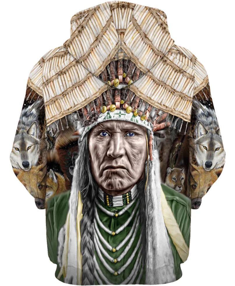 Native American Indian Wolf