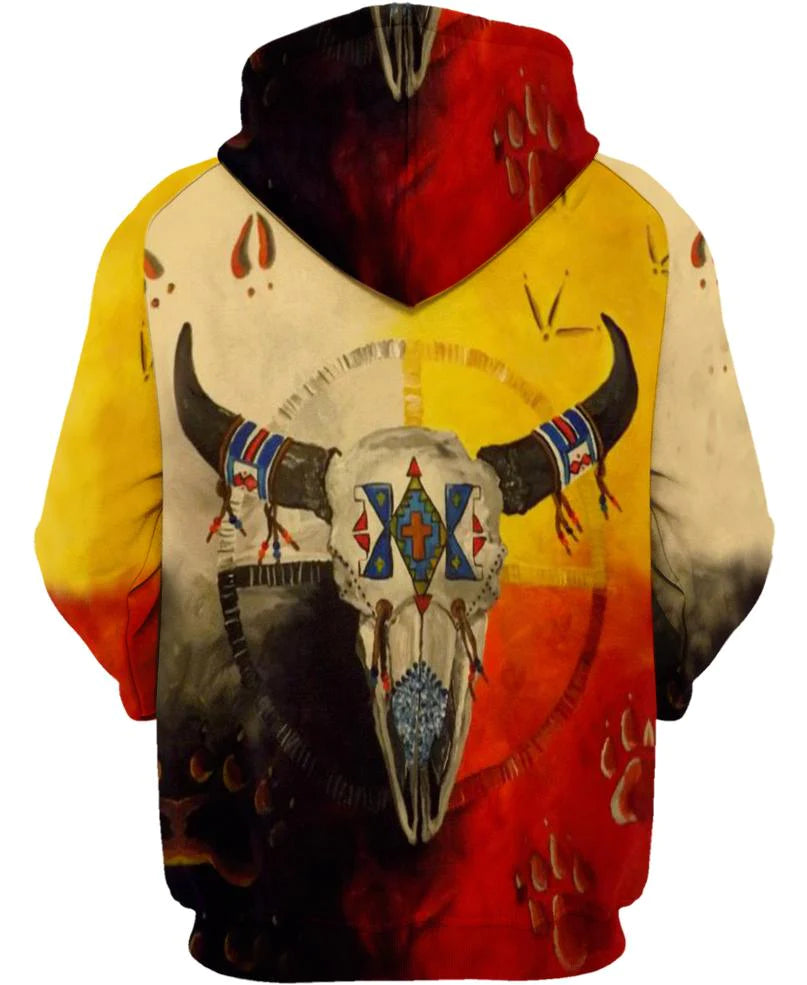 Native American Buffalo Multi-Color