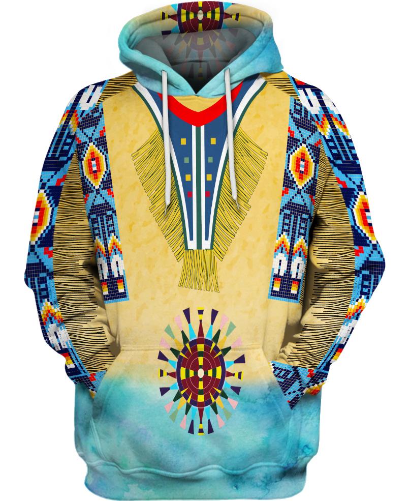 Native American Bright Connecting Pattern