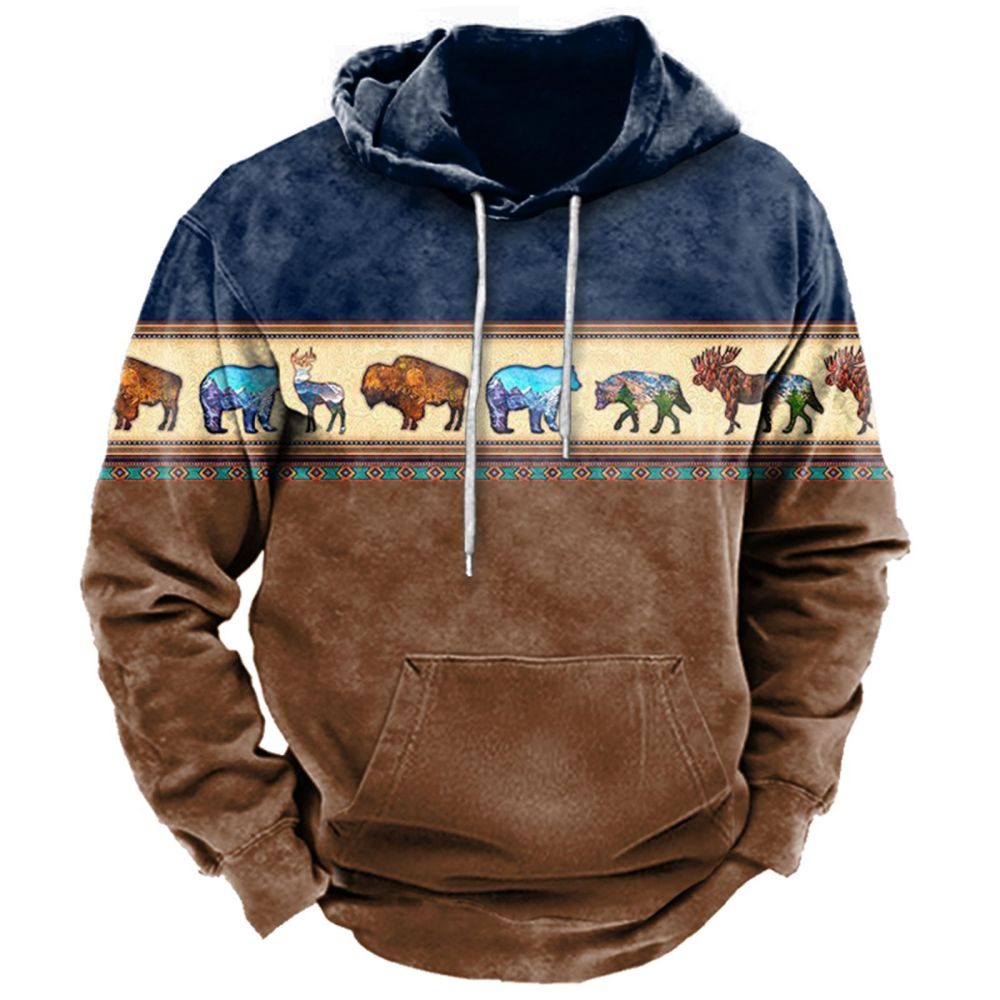 Sprit Animals Vintage Hoodie