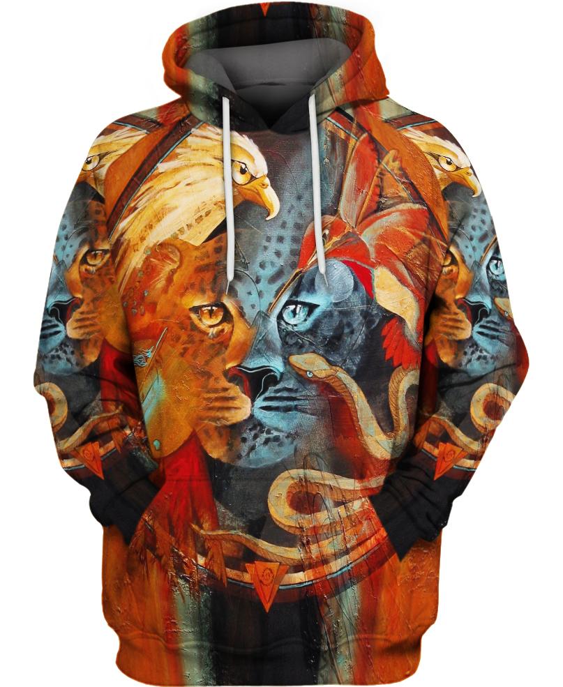 Native American Animals Painting