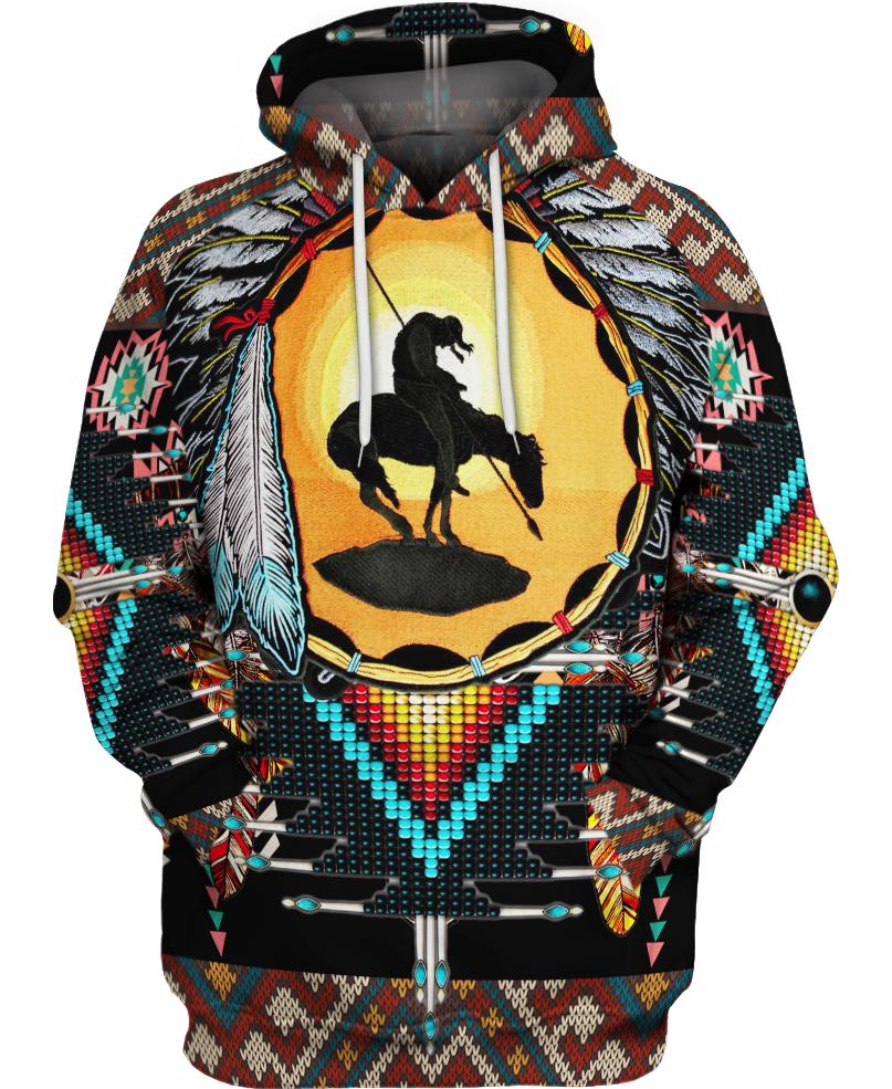 Native American Moon Horse