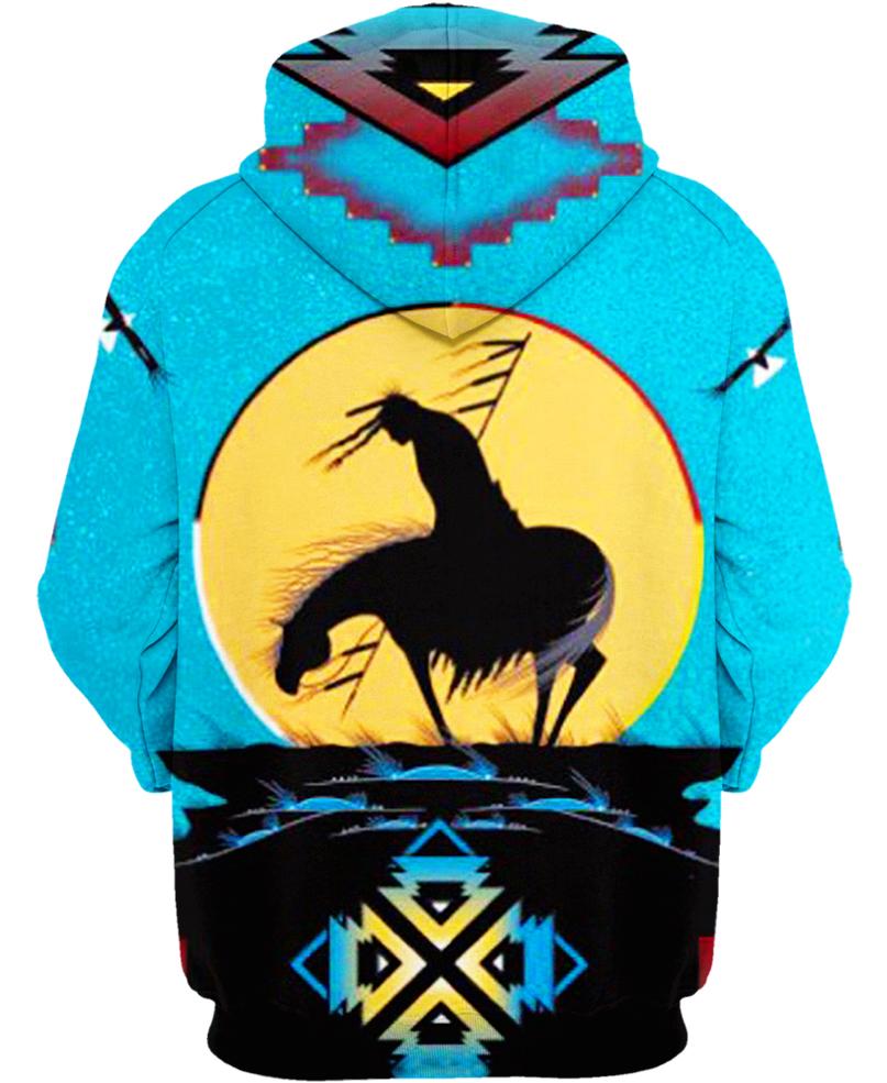 Native American Blue Horse
