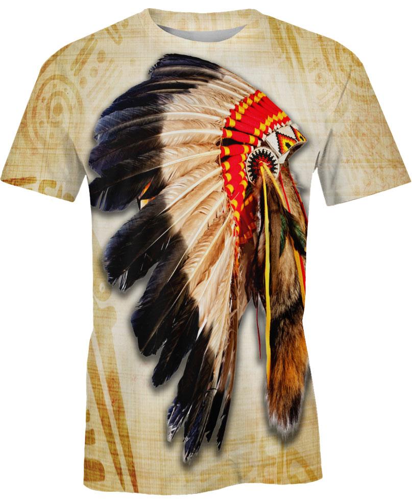 Native American The Hat Of Indian Chief