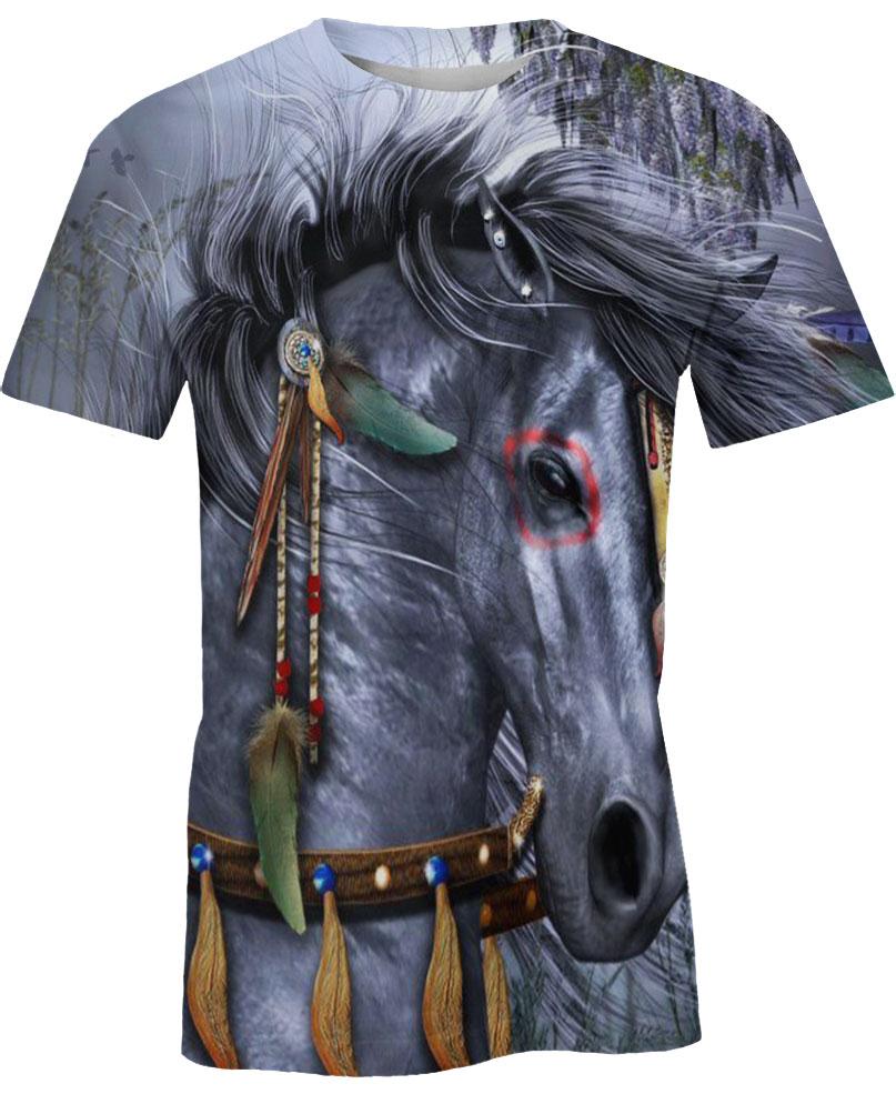 Native American Sadness Of Horse