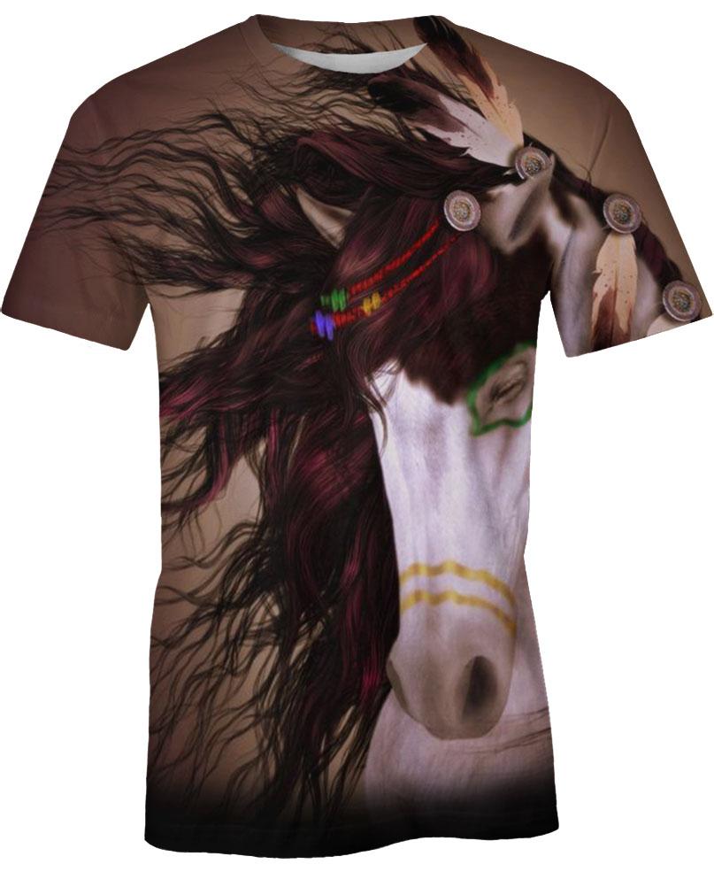 Native American Horse Gray