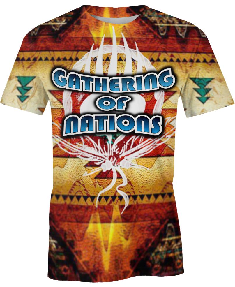 Native American Gathering Of Nations Pattern