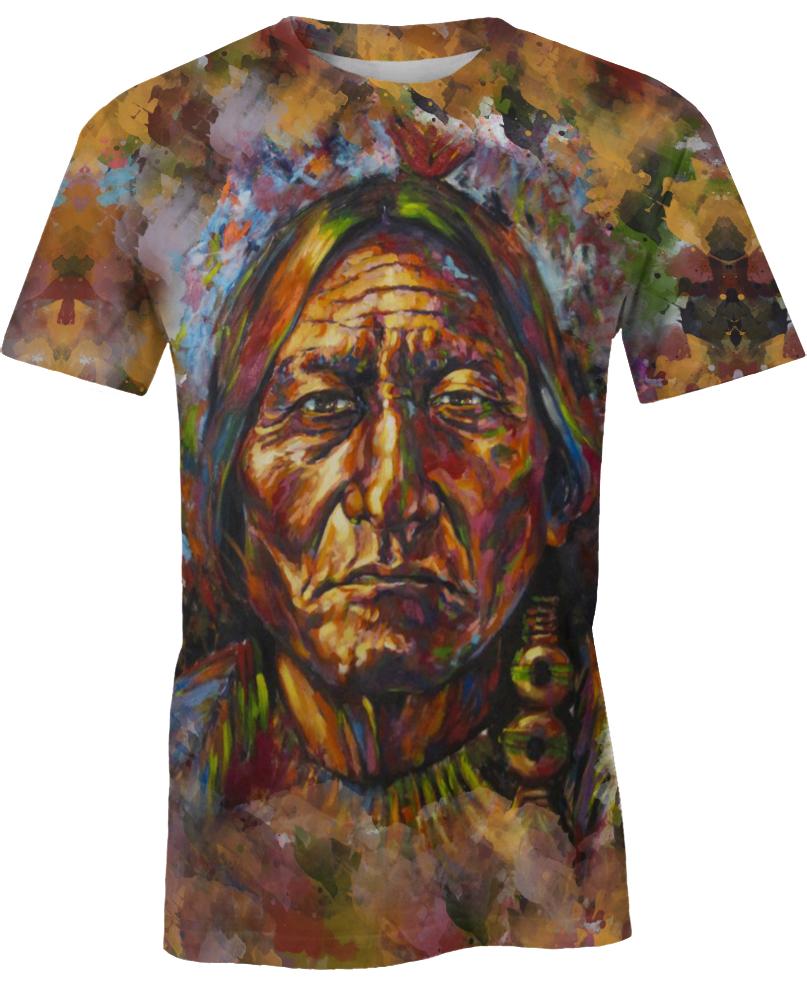 Native American Indian Chief Painting
