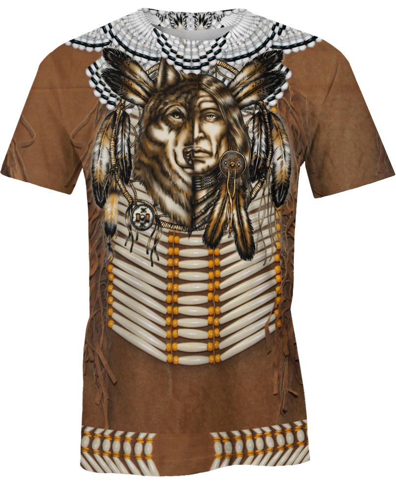 Native American Half-Face