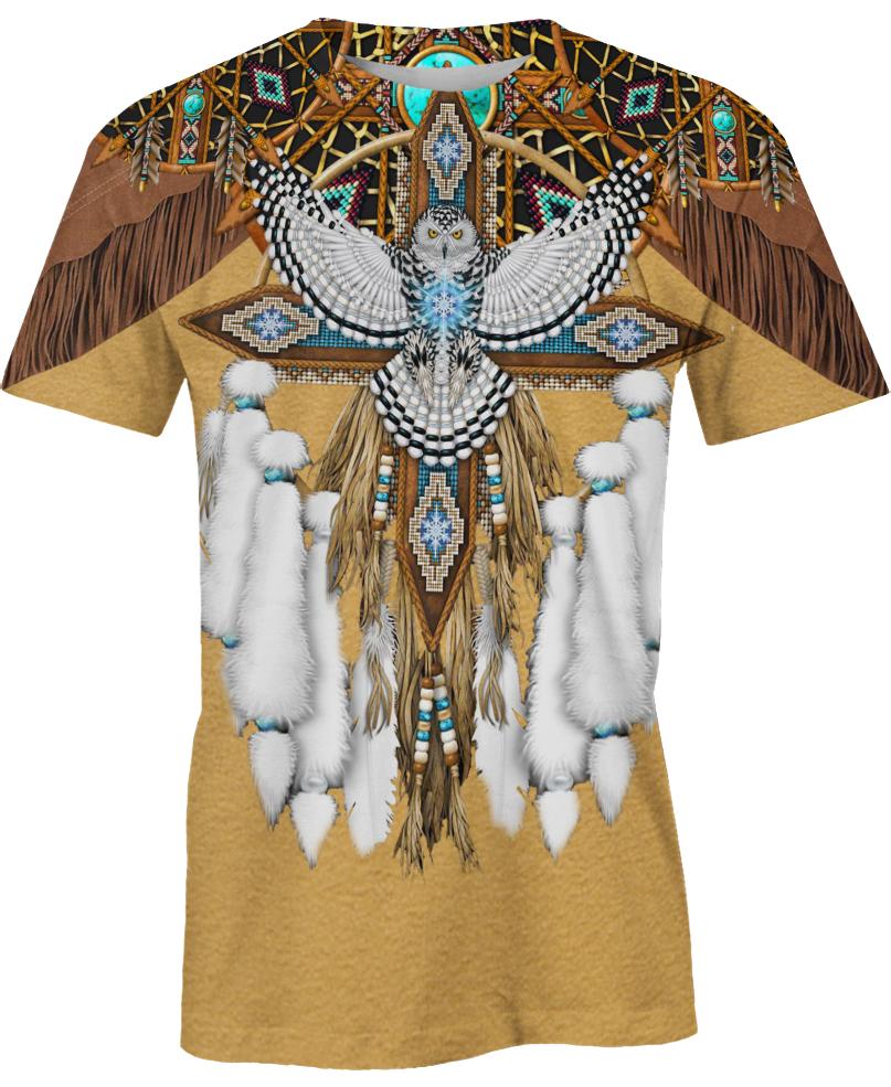 Native American White Owl Feathers