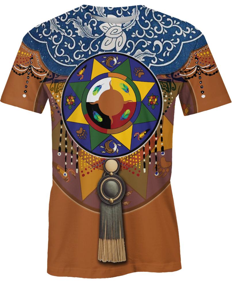 Native American Round Shape Traditional