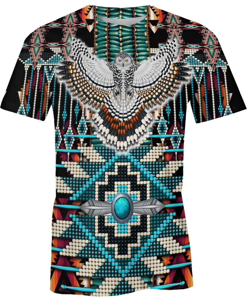 Native American Multi-Colour Owl