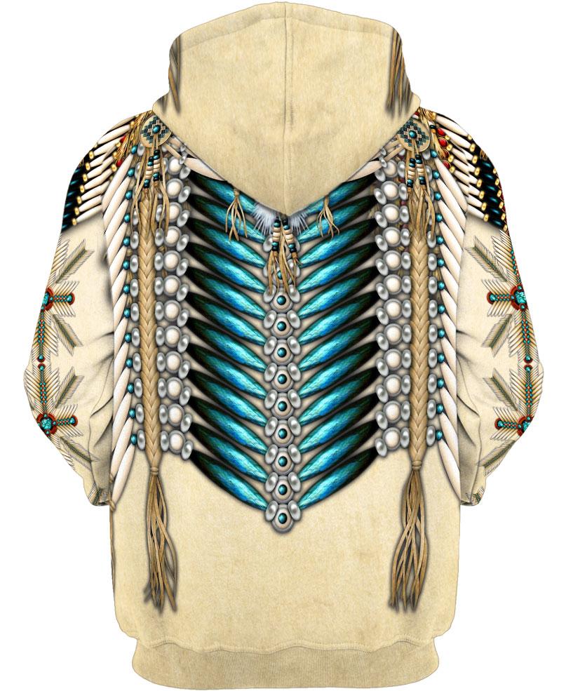 Native American Eagle and Cross