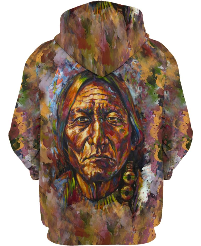 Native American Indian Chief Painting