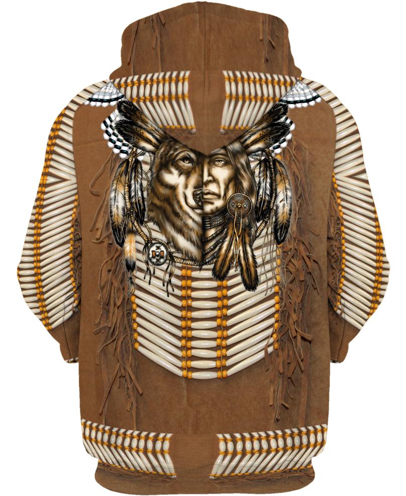 Native American Half-Face