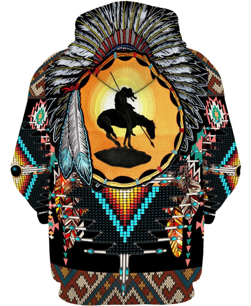 Native American Moon Horse