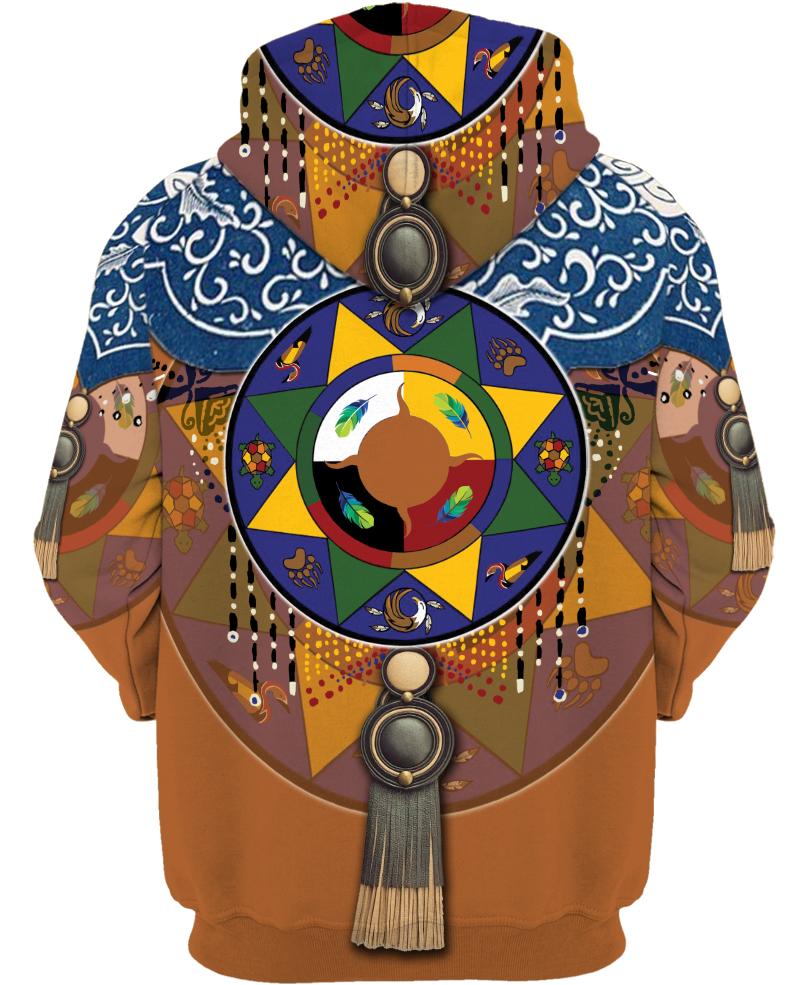 Native American Round Shape Traditional