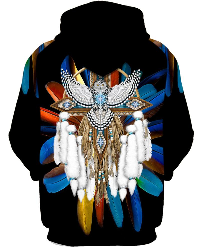 Native American Feather Backgroud Eagle