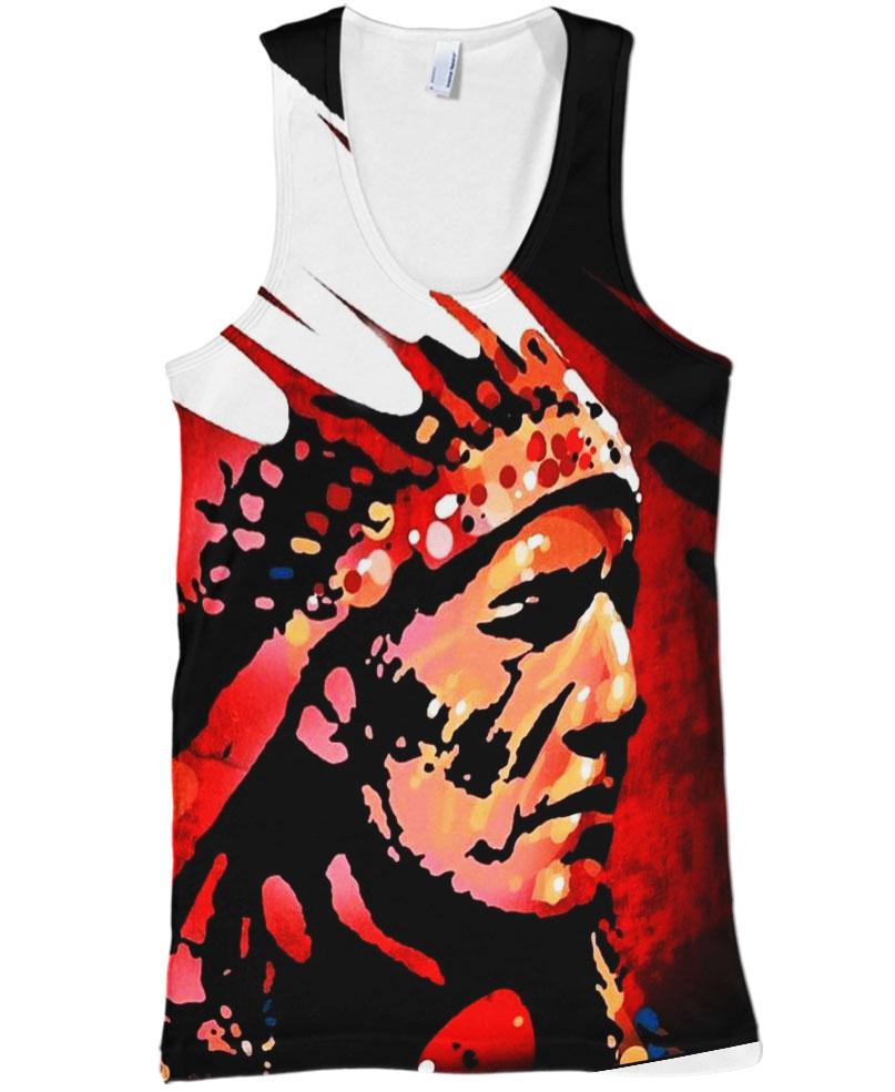 Native American Indian Chief Painting