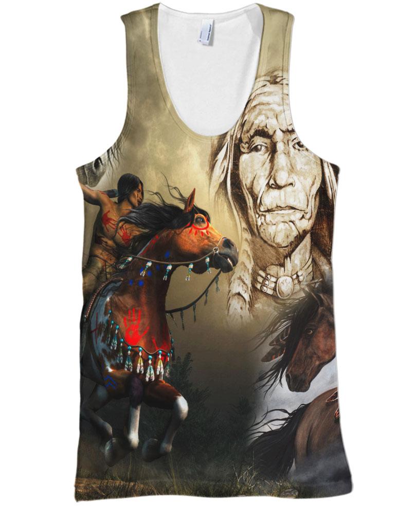 Native American Horse Warrior