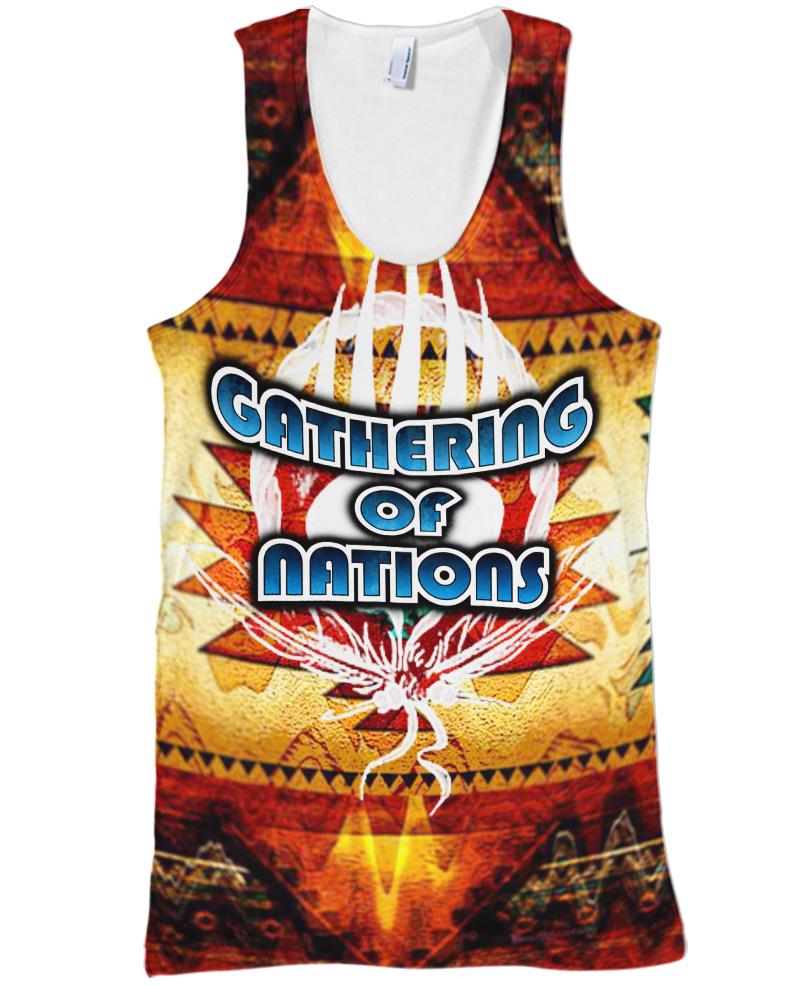 Native American Gathering Of Nations Pattern