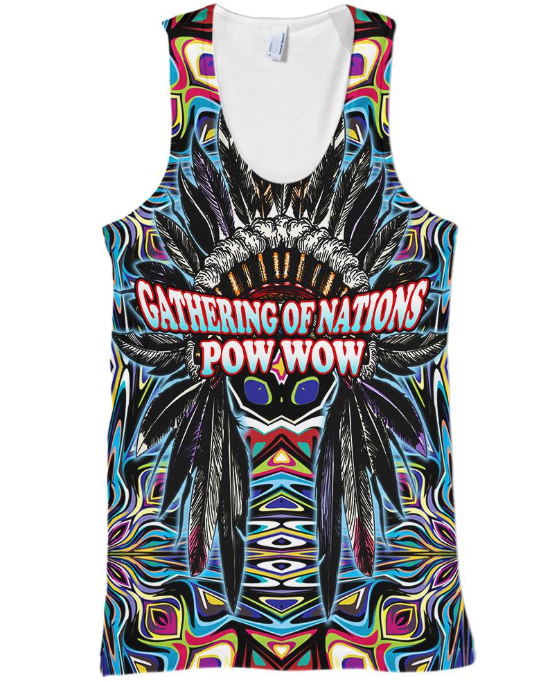 Native American Gathering Of Nations Colorful