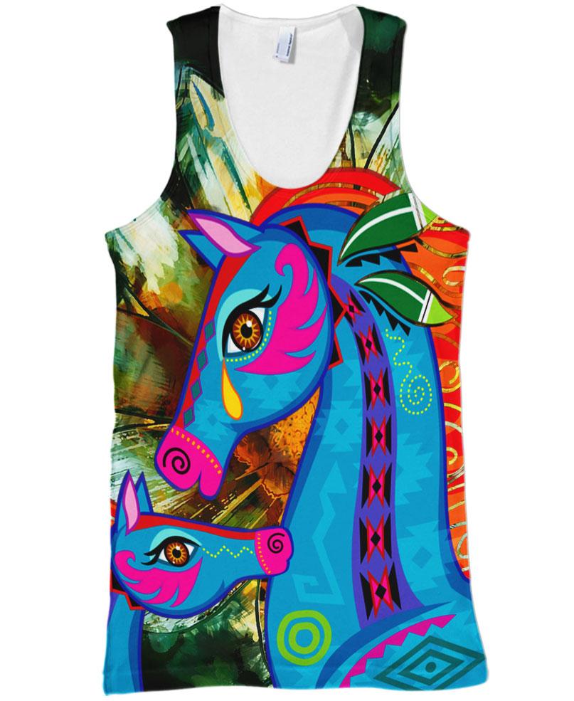 Native American Horse Multi-color