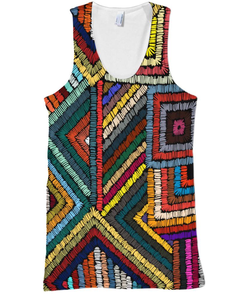 Native American Line Colorful