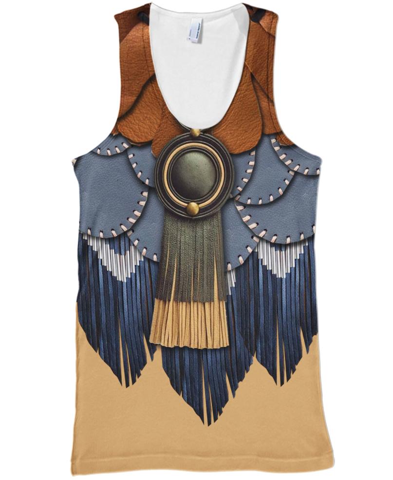 Native American Pattern Flower