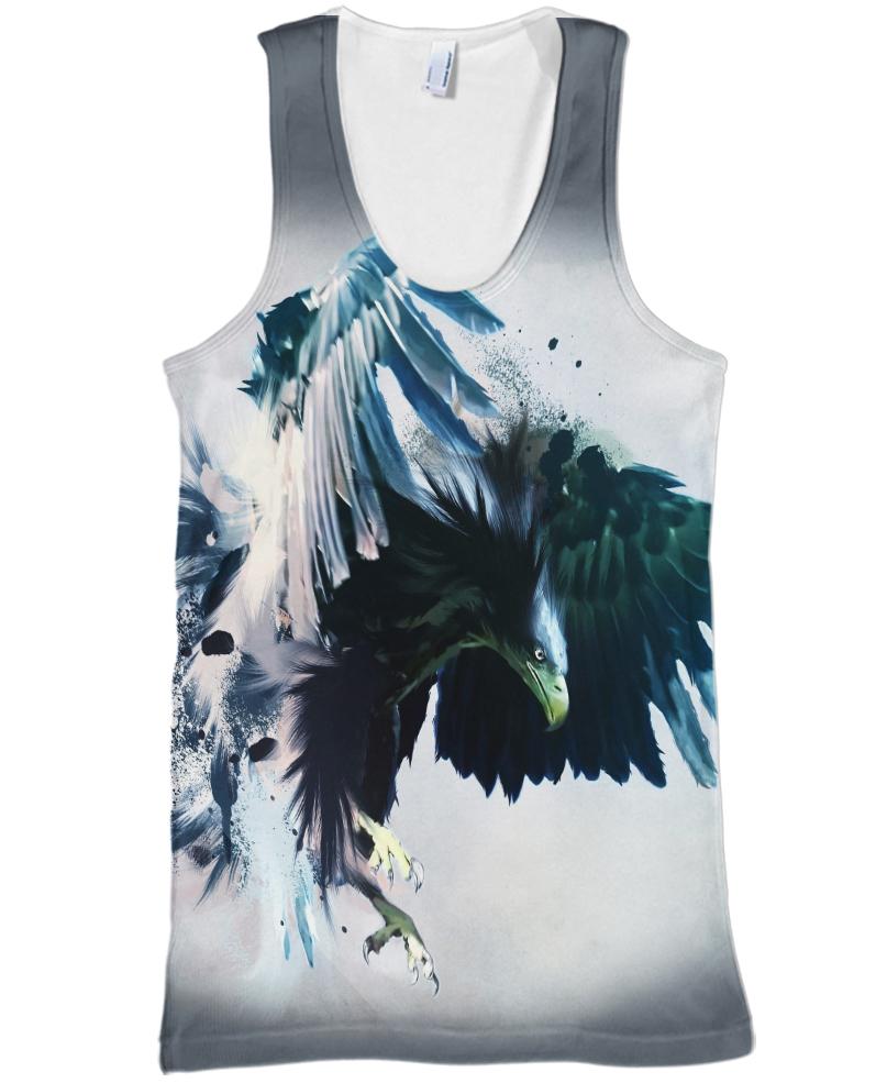 Native American Blue Gray Eagle
