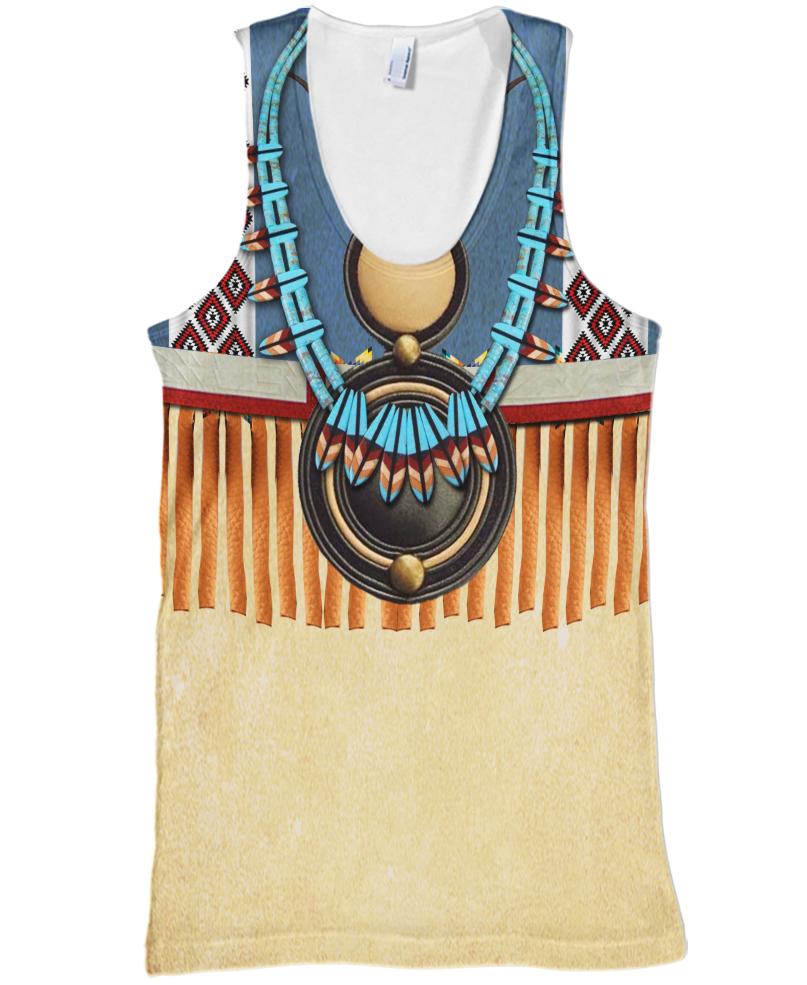 Native American Patterns Necklace