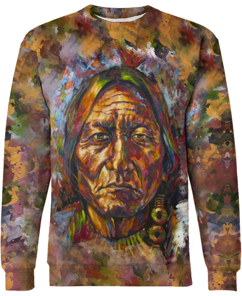 Native American Indian Chief Painting
