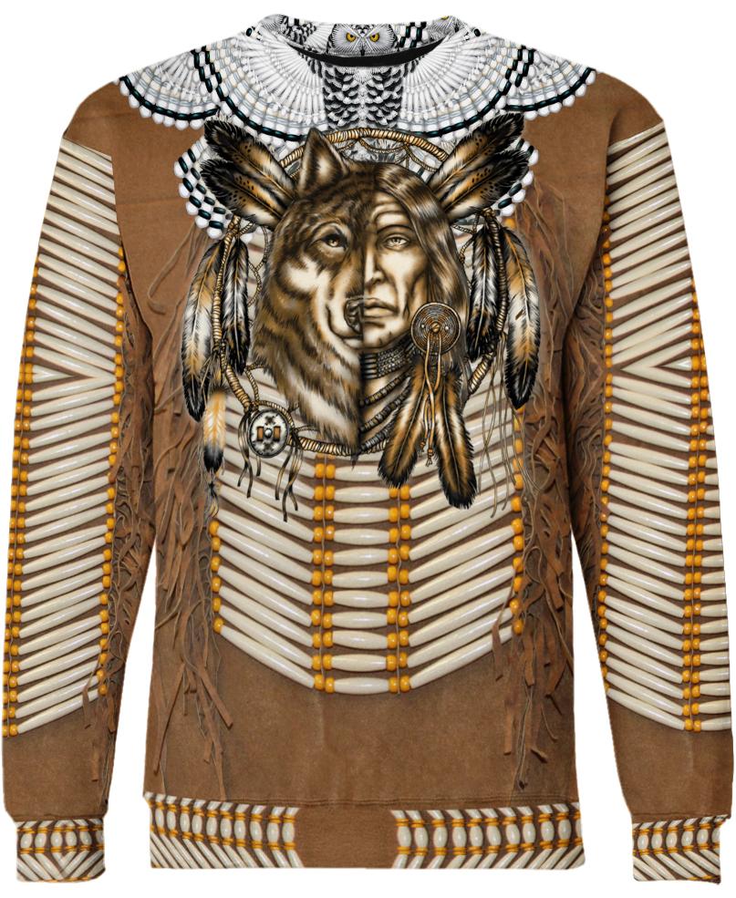 Native American Half-Face