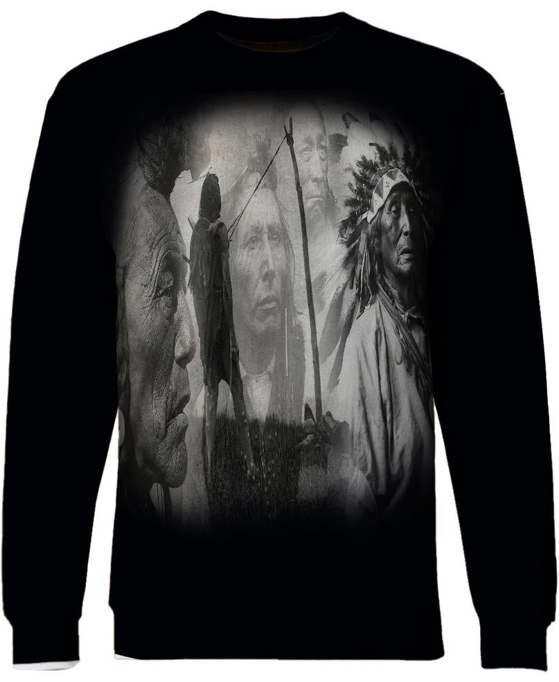 Native American White Black Indian Chief