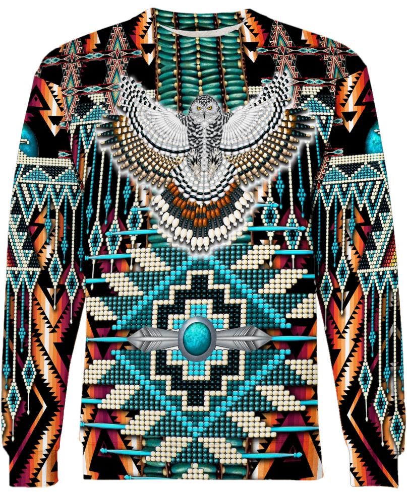 Native American Multi-Colour Owl