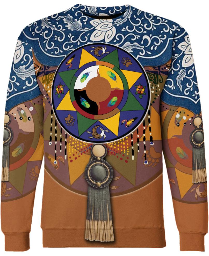Native American Round Shape Traditional