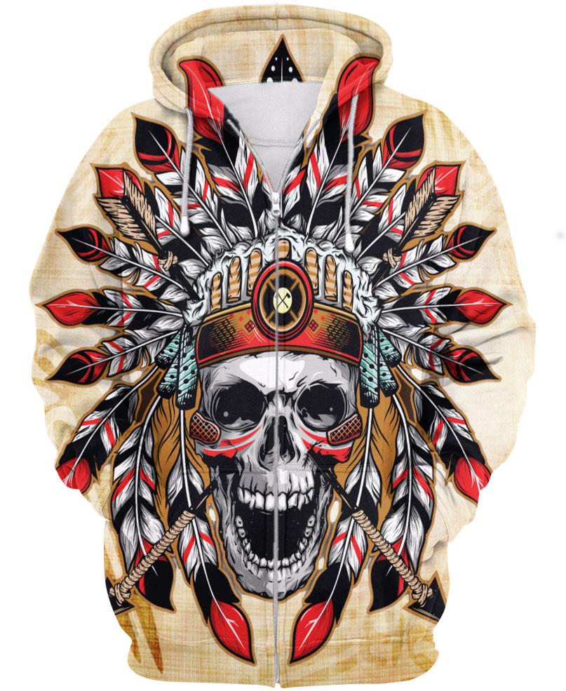 Native American Indian Skull