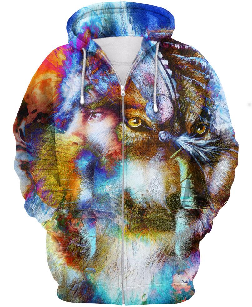 Native American Owl Eyes Colour