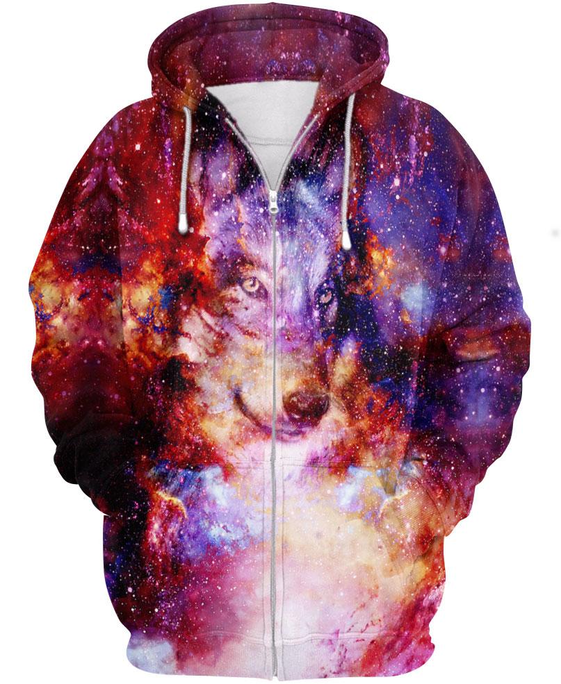 Native American Galaxy Of The Wolf