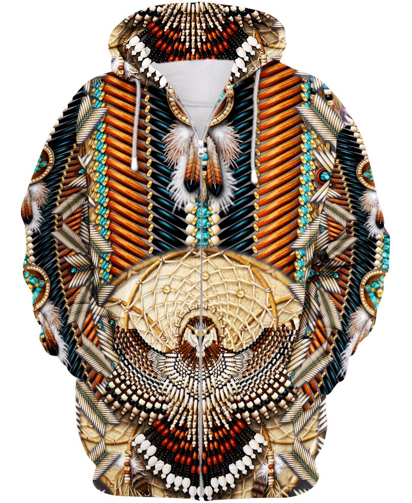 Native American Owl Pattern