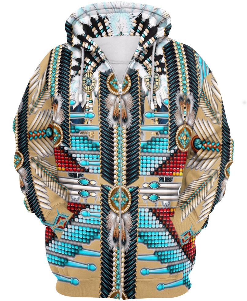 Native American Turquoise Pattern