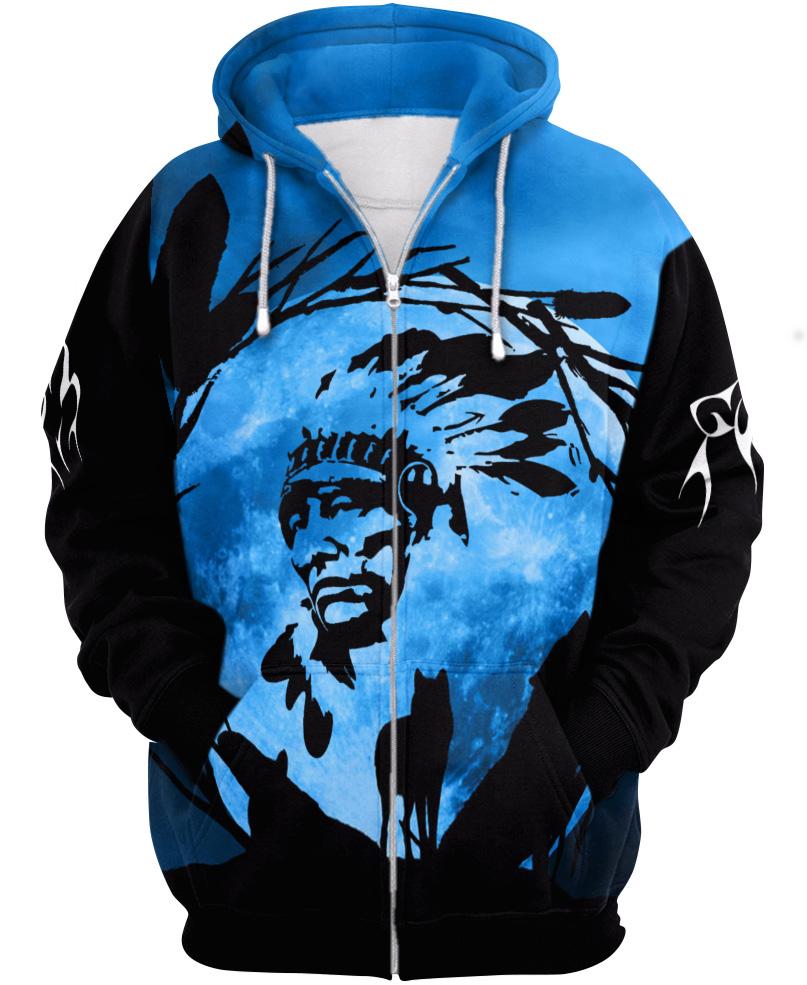 Native American Indian Chief Shadow