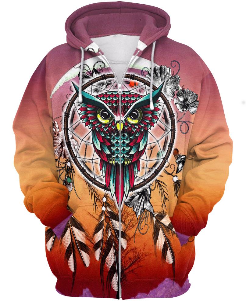 Native American Cute Owl