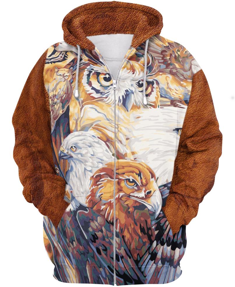 Native American Owl Eagle Eyes